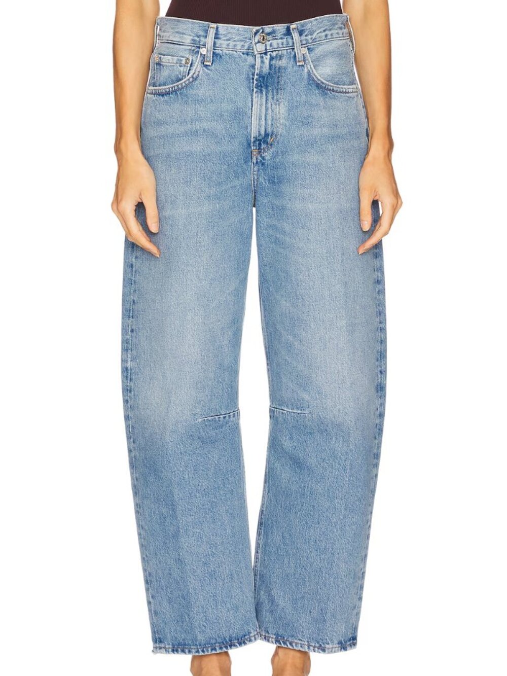 Citizens of Humanity Miro Relaxed Barrel Leg Jeans Sz 25
